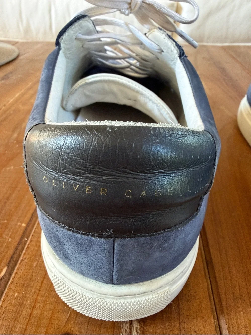 Oliver Cabell Men’s Low 1 Suede Sneaker Size 44